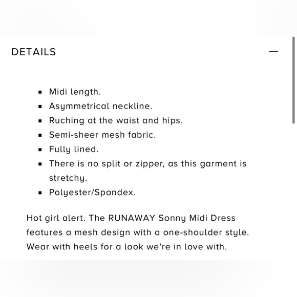 Runaway sonny midi dress ocean - Picture 6 of 8